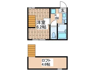 グランキャスト【2階】の間取り
