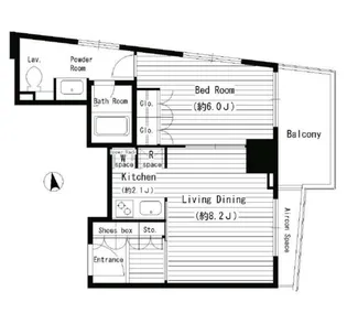 レガーロ西早稲田【11階】の間取り