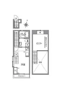 グランエッグス東高円寺【2階】の間取り
