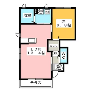 FELICE II【1階】の間取り