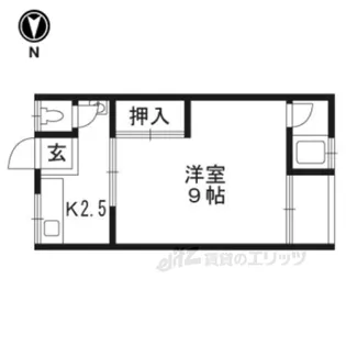 輝湖里荘【2階】の間取り