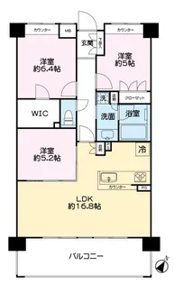 ル・アール新小岩【5階】の間取り