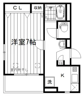 フォレスト高円寺【2階】の間取り