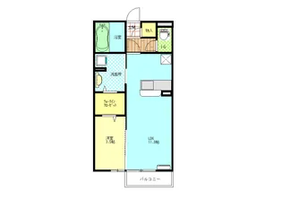 C’est la via 75【1階】の間取り