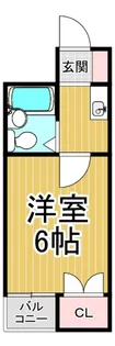 グローリー立花【3階】の間取り