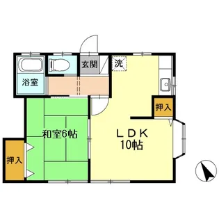 スウィート館【2階】の間取り