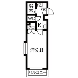 シティライフ池下【2階】の間取り