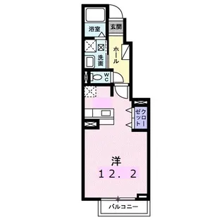 リードスクリーンVI【1階】の間取り