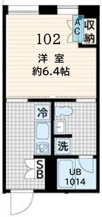 Fullea恵比寿 エーデー200【1階】の間取り