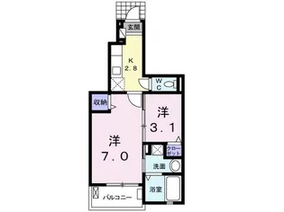 KESHIKI【1階】の間取り