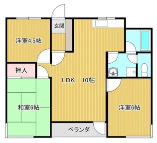 メゾン幸和第一ビル【2階】の間取り