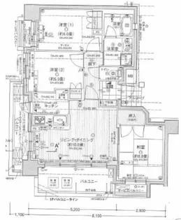 ナイスアーバンステイツ横濱新子安【4階】の間取り