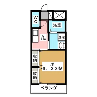 おとめ座スピカ【1階】の間取り
