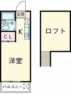 ホワイトハイムL【1階】の間取り