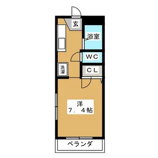 OKANO II【3階】の間取り