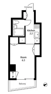 apollo apartment(アポロアパートメント)【7階】の間取り