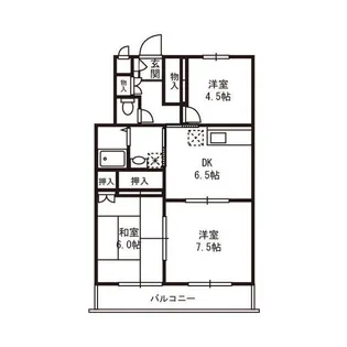 大宮M’s【2階】の間取り