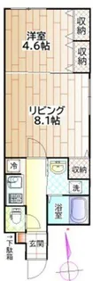 トグル王子(toggle Oji 東京飛鳥山)【3階】の間取り