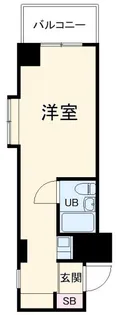 ライオンズマンション伊勢佐木町西【5階】の間取り