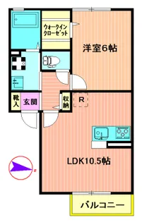 グランツ・Y【2階】の間取り