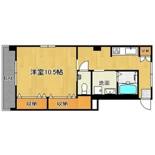 長谷川ビル【3階】の間取り