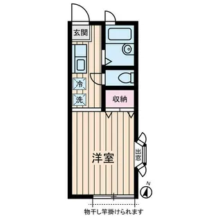 コート・レオナ【1階】の間取り