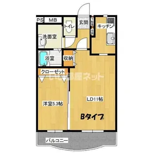 ポラリス【3階】の間取り