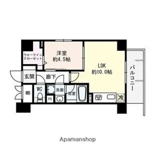 クラシスト播磨町【1階】の間取り