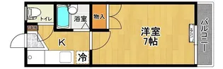 アパートメント SASA【2階】の間取り