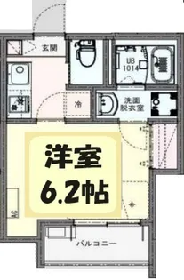 KLEIS春日部【3階】の間取り