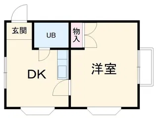 ハイム向が丘【3階】の間取り