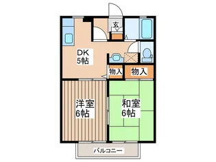 T&SガーデンI【2階】の間取り