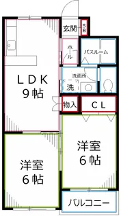 ストークマンション新藤【1階】の間取り