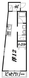 Avenue大工町【7階】の間取り