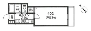 レクシェル押上【4階】の間取り