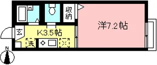 レシェンテ赤堤【1階】の間取り