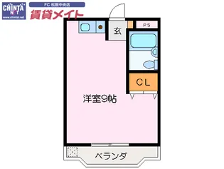 ビビュール・ピュイ【1階】の間取り