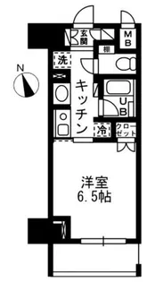 ウィスティリア高津【2階】の間取り