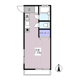シオン・サカイ【1階】の間取り