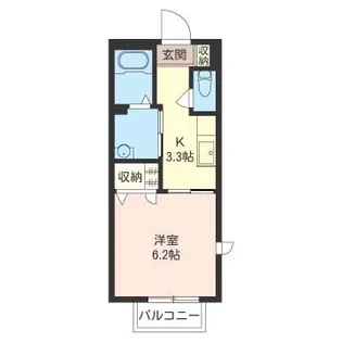 maison hot road【1階】の間取り
