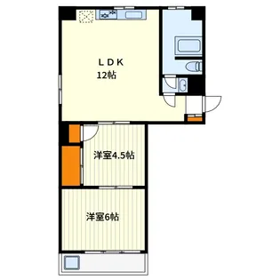 ヴィラ江古田【5階】の間取り