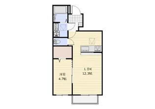 Le Lien【1階】の間取り