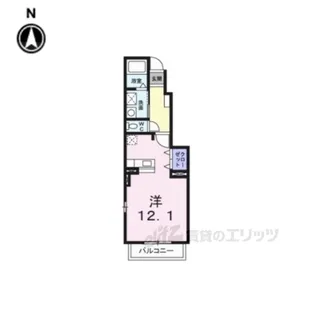 レジデンス佐々木5【1階】の間取り