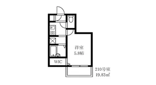 サンパティックオキクラ【2階】の間取り