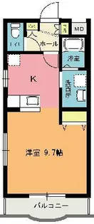 エクスバルサンフラワー【2階】の間取り