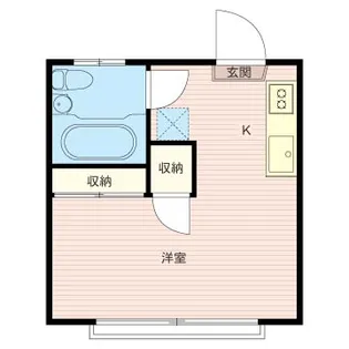 住・ヴェルデ【1階】の間取り