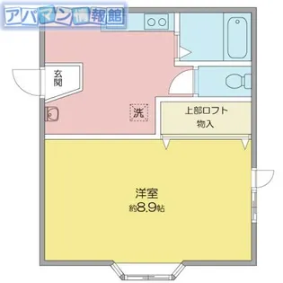 コーポ咲【2階】の間取り