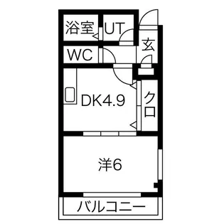 La Verite ノムラI【3階】の間取り