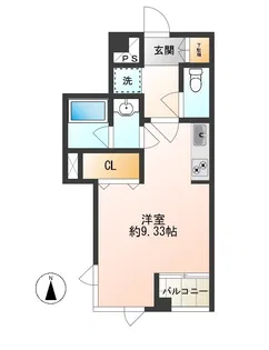 アルクス自由ヶ丘【3階】の間取り