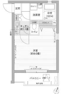 イースト6ハイツ【3階】の間取り